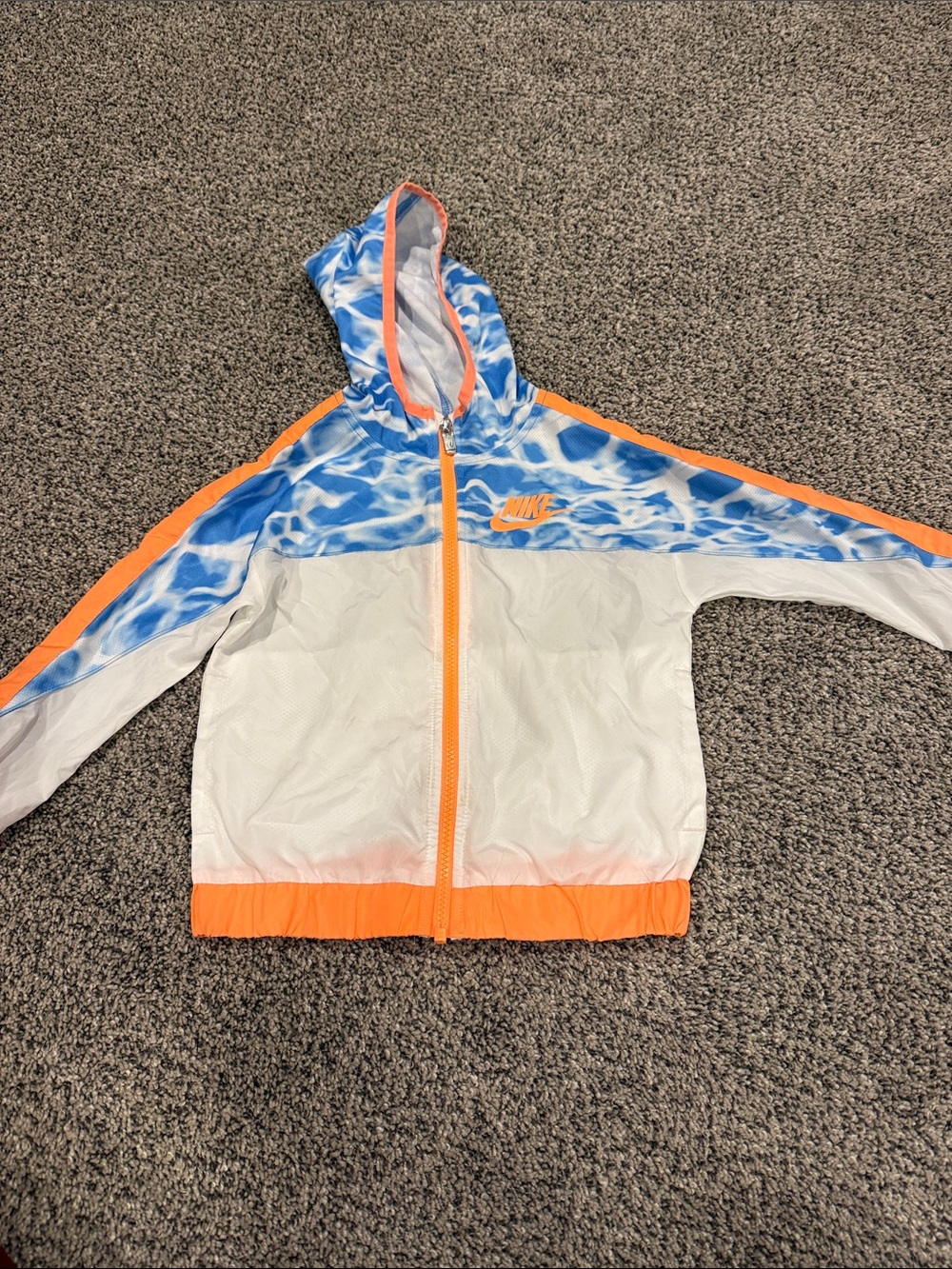 Boys Nike Zip Up Thin Jacket - Size 5 (S)